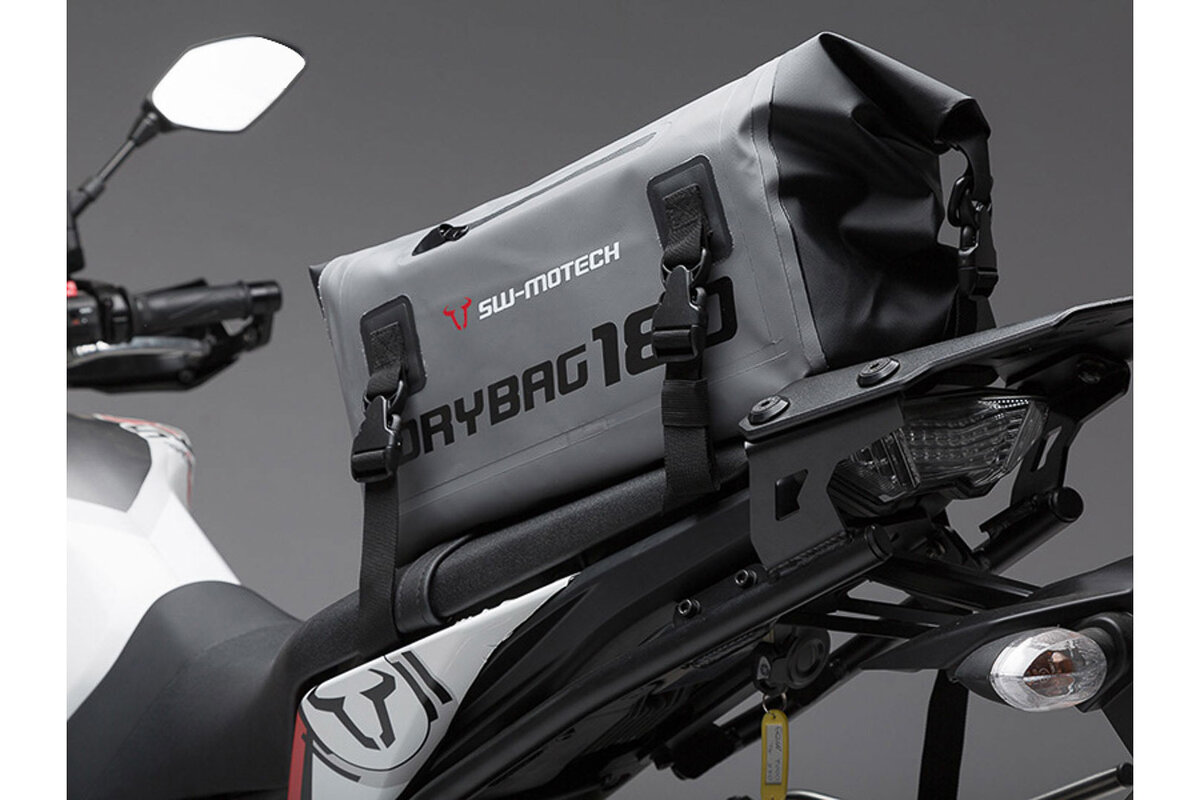 SW-Motech Drybag 180 Hecktasche für Aprilia ETV 1200 Caponord, grau / schwarz