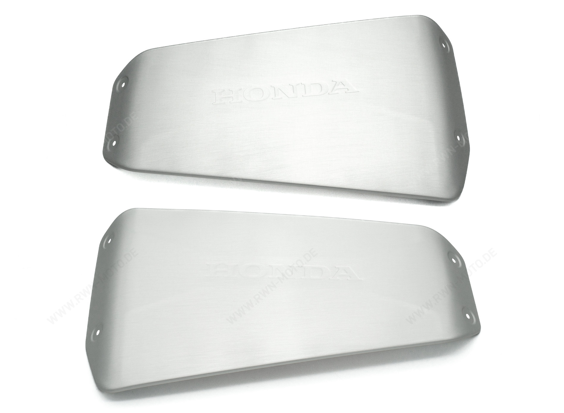 Kofferblenden-Set Alu für das Seitenkoffer-Set Original Honda