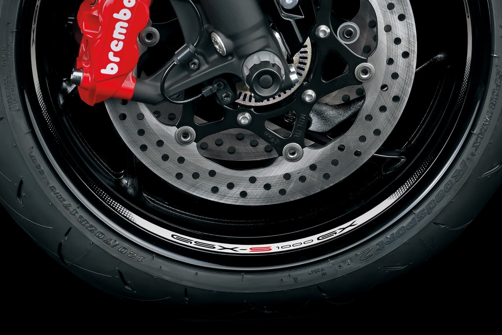 Felgenbettdekor weiß für Suzuki GSX-S 1000 GX (24-) Original