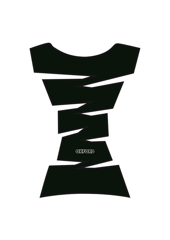 Oxford gezackte Vinyl Tankabdeckung schwarz