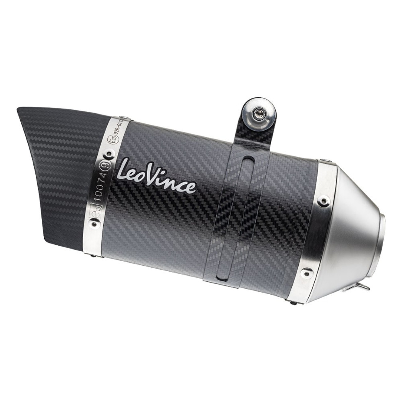 LeoVince Auspuffanlage LV Pro für Yamaha MT-03 /YZF-R3, Carbon, slip on, Euro4, E-Gutachten