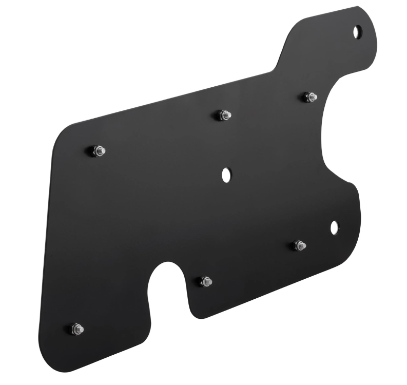 Auspuffblende Schwingarm für Vespa GTS/​GTS Super 125/​150ccm 4T LC iGet (Euro4), schwarz/silber