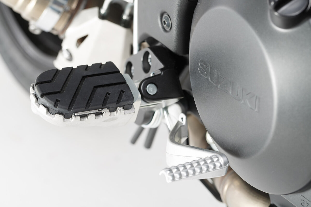 SW-Motech Verstellbare Fußrasten ION, Edelstahl, für BMW F 800 GT
