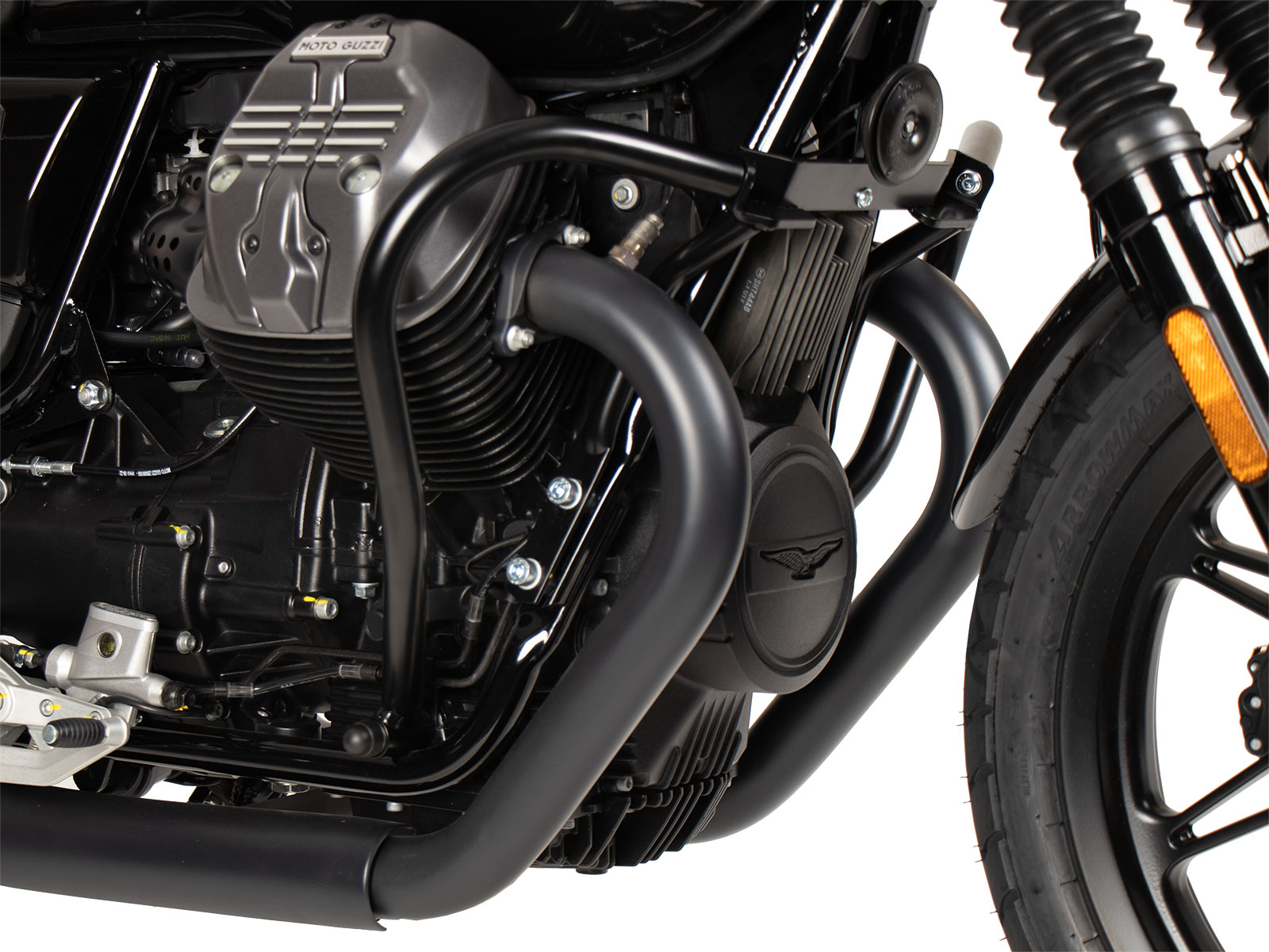 Motorschutzbügel schwarz für Moto Guzzi V7 Stone Special Edition (22-) Hepco & Becker