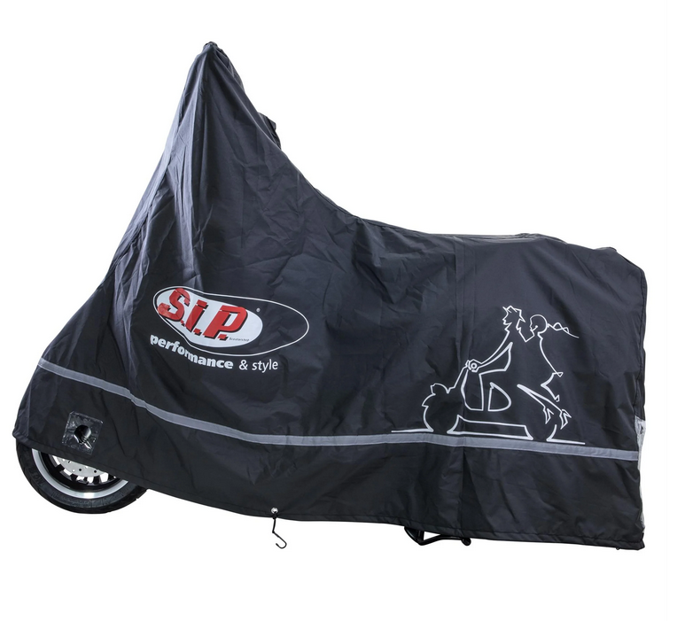 Faltgarage Outdoor PREMIUM 2.0 für Vespa GTS/​GTV/GT, Größe XL, schwarz