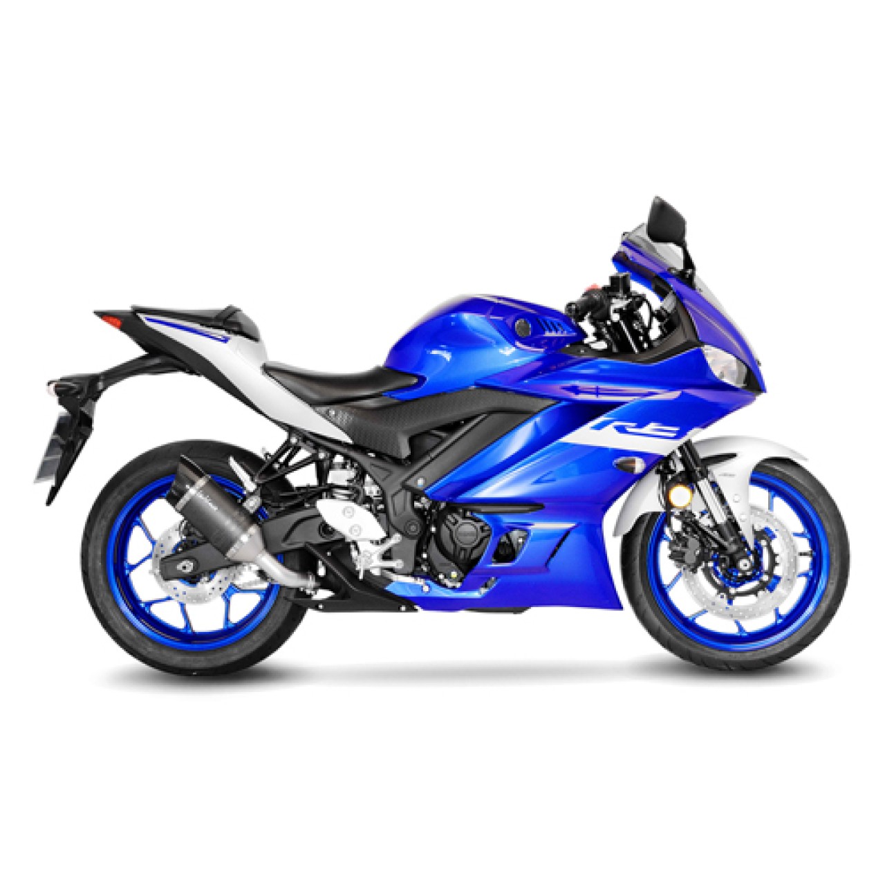 LeoVince Auspuffanlage LV Pro für Yamaha MT-03 /YZF-R3, Carbon, slip on, Euro4, E-Gutachten