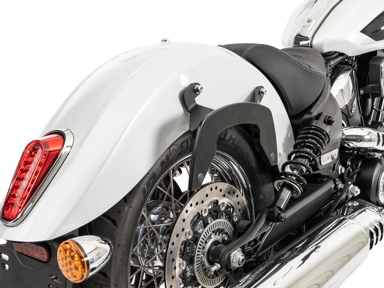 C-Bow Seitenträger schwarz für Indian Scout Sixty Classic (25-) Hepco & Becker