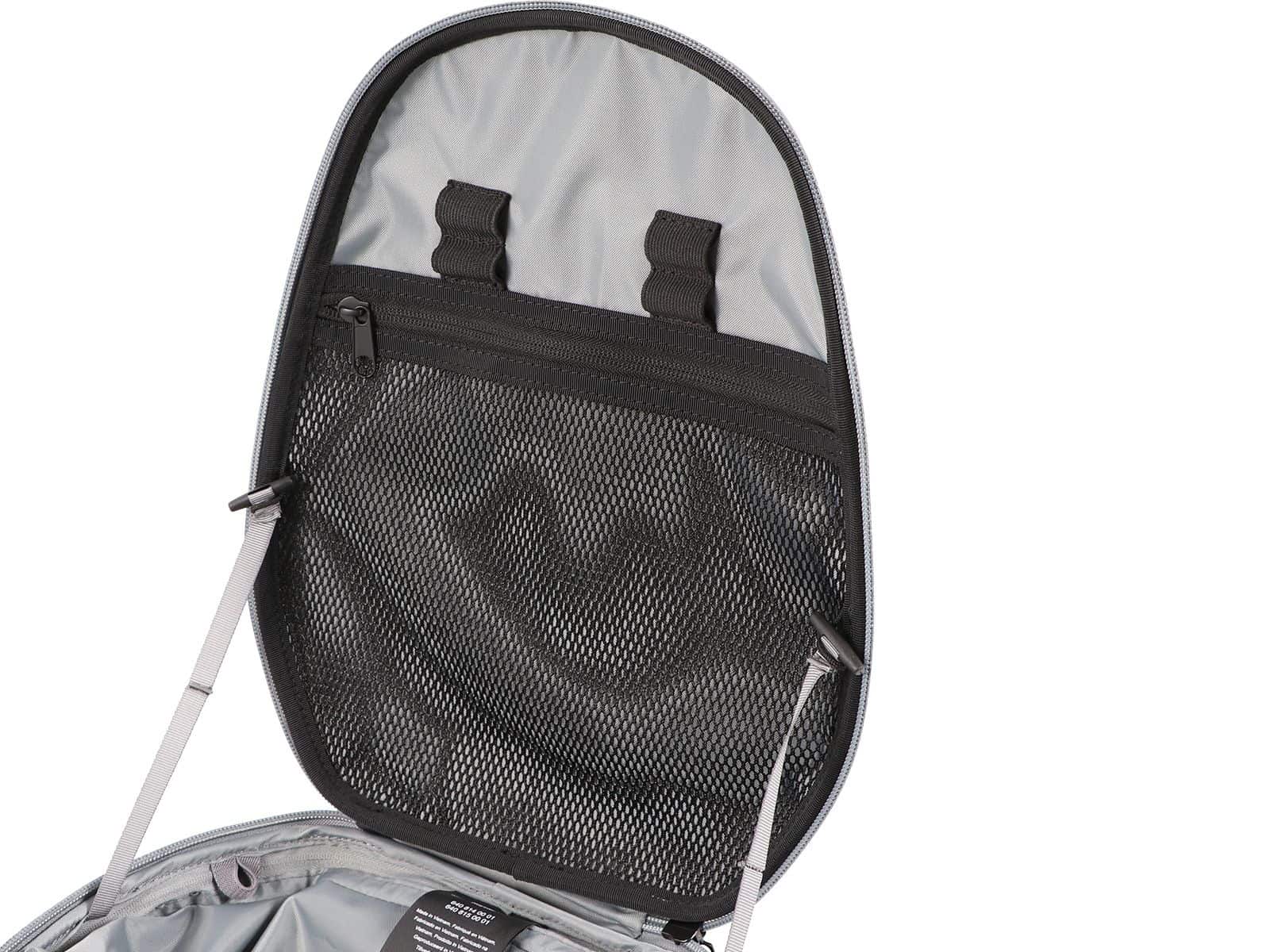 Royster Rearbag Sport Hecktasche schwarz/grau inkl. Basic Befestigung Hepco & Becker