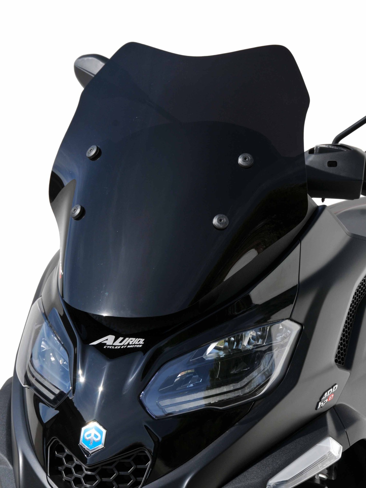 Windschild ERMAX Sport für Piaggio MP3 400 HPE (22-), schwarz