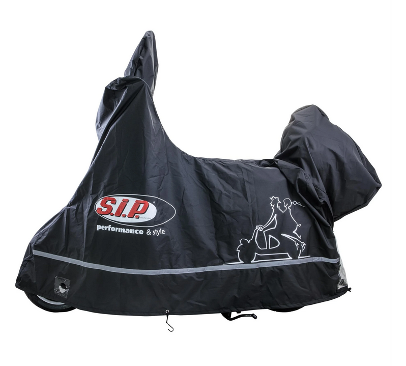Faltgarage Outdoor PREMIUM 2.0 für Vespa GTS/​GTV/GT, Größe XL, schwarz