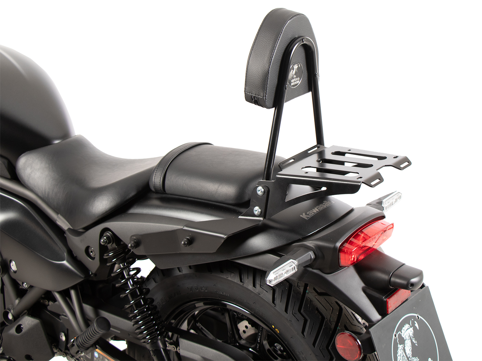 Sissybar mit Gepäckträger für Kawasaki Eliminator 500 (24-) Hepco & Becker