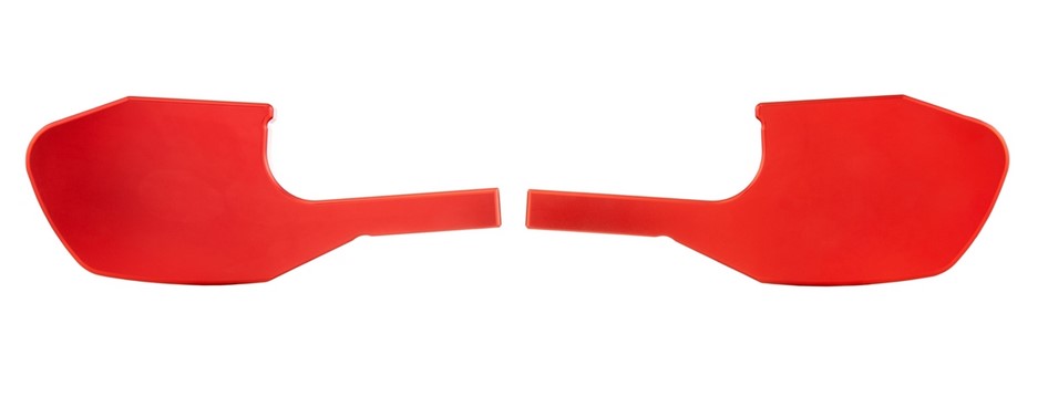 Fußrastenadapter Sozius für Vespa GTS/​GTS Super/​GTV/​GT 60/​GT/​GT L 125-300ccm, rot