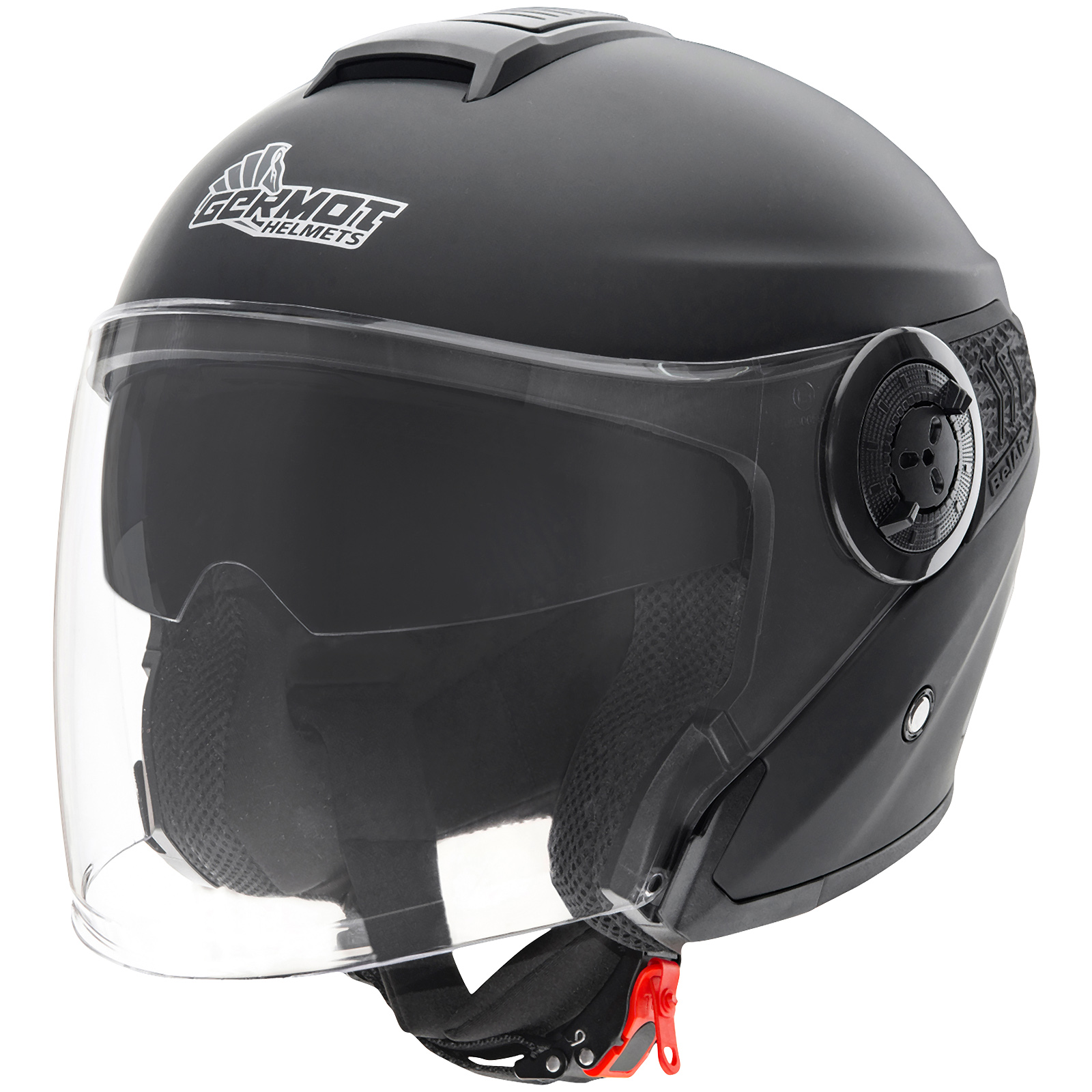 Germot Helm GM 660, matt-schwarz