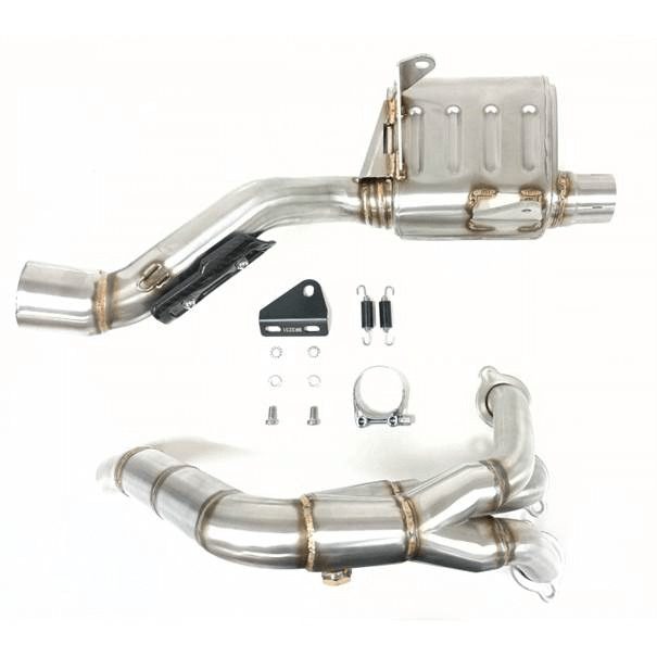 IXRACE MK2 Komplettanlage für Yamaha Tracer 9 /GT, Edelstahl, E-geprüft, Euro5