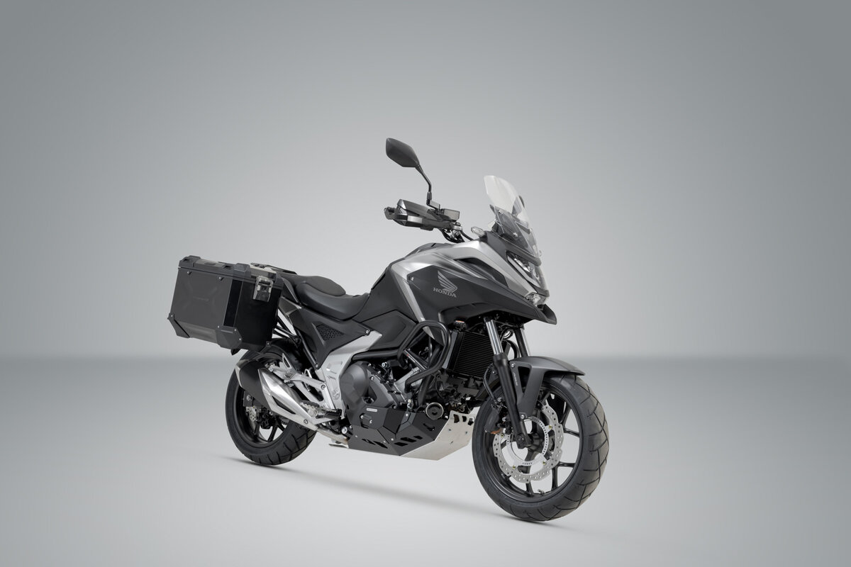 SW-Motech TRAX ADV Alukoffer-System schwarz für (37l) für Honda NC750X (21-), RH09