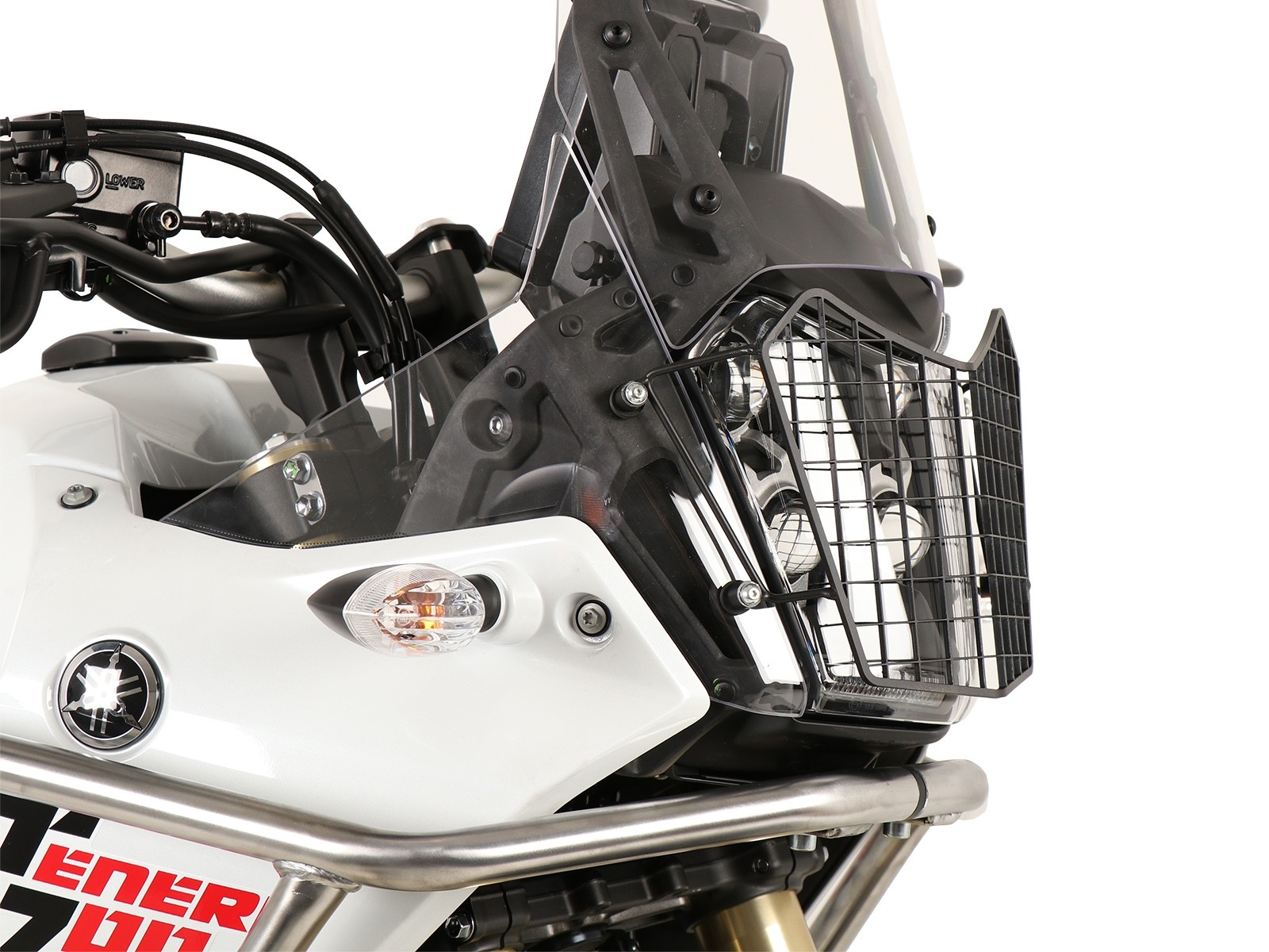 Lampenschutzgitter schwarz für Yamaha Ténéré 700 (2019-2024)