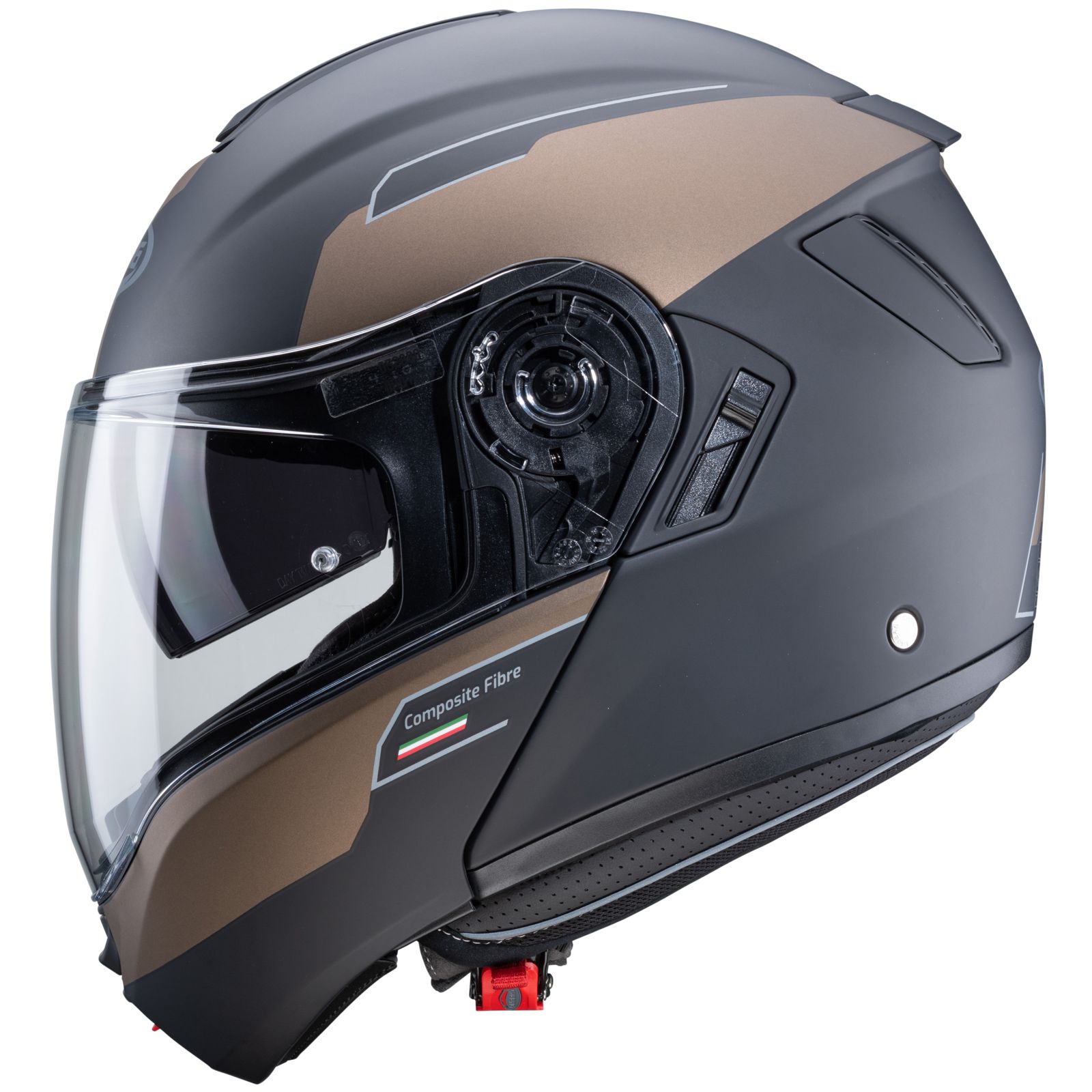 Caberg Helm Levo Prospect, matt-schwarz/bronze