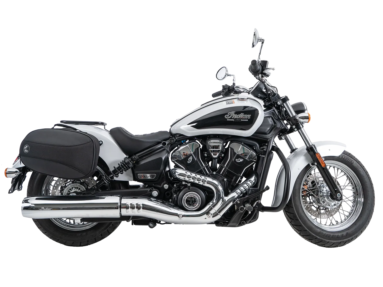 C-Bow Seitenträger chrom für Indian Scout Sixty Classic (25-) Hepco & Becker