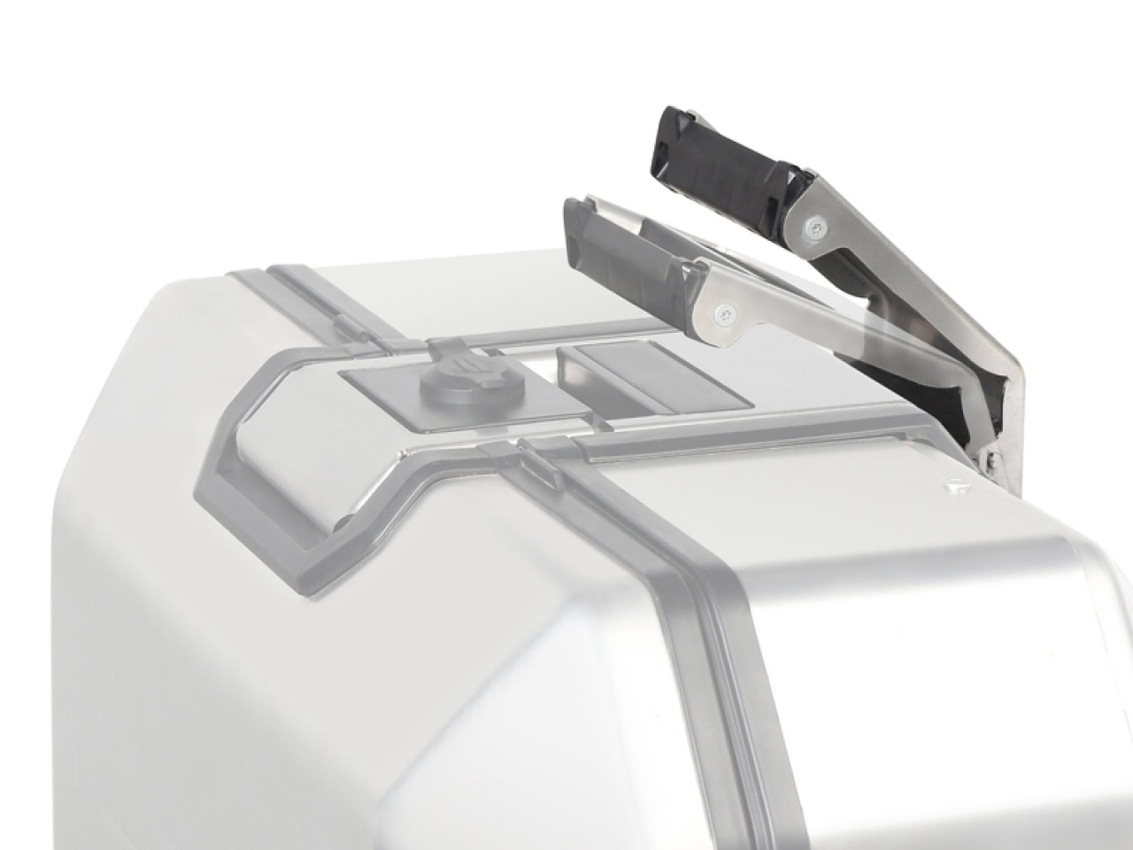 Shad Topcase TR37, Aluminium silber, 37 l