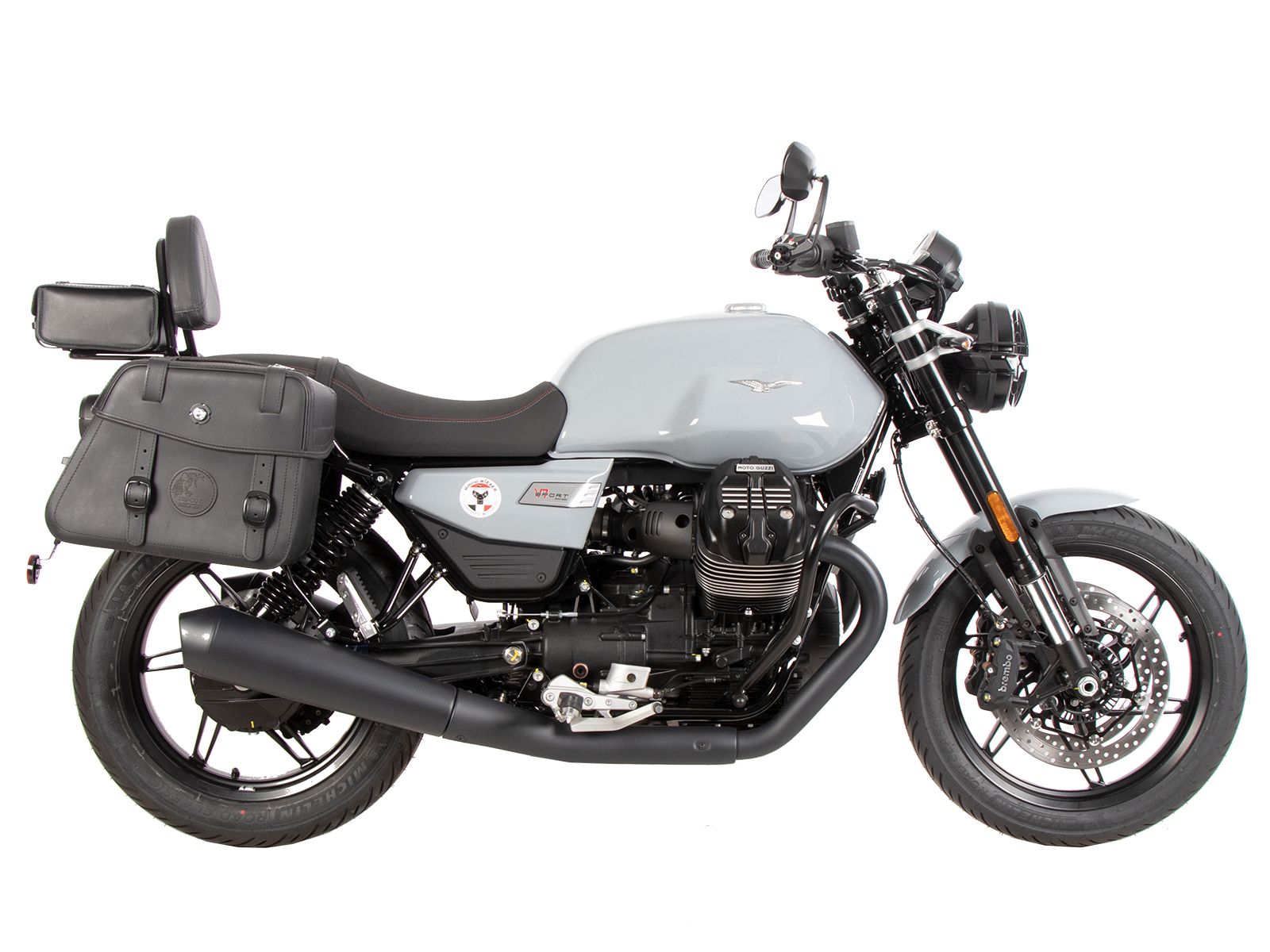 C-Bow Seitenträger schwarz für Moto Guzzi V7 850 Stone (25- ) Hepco & Becker