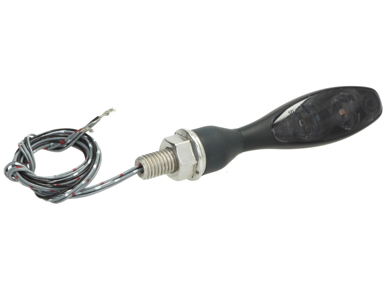 Kellermann Blinker, Rück- und Bremslicht, Micro 1000 DF Dark, Stahl, LED, HL/HR, 12 V, schwarz matt