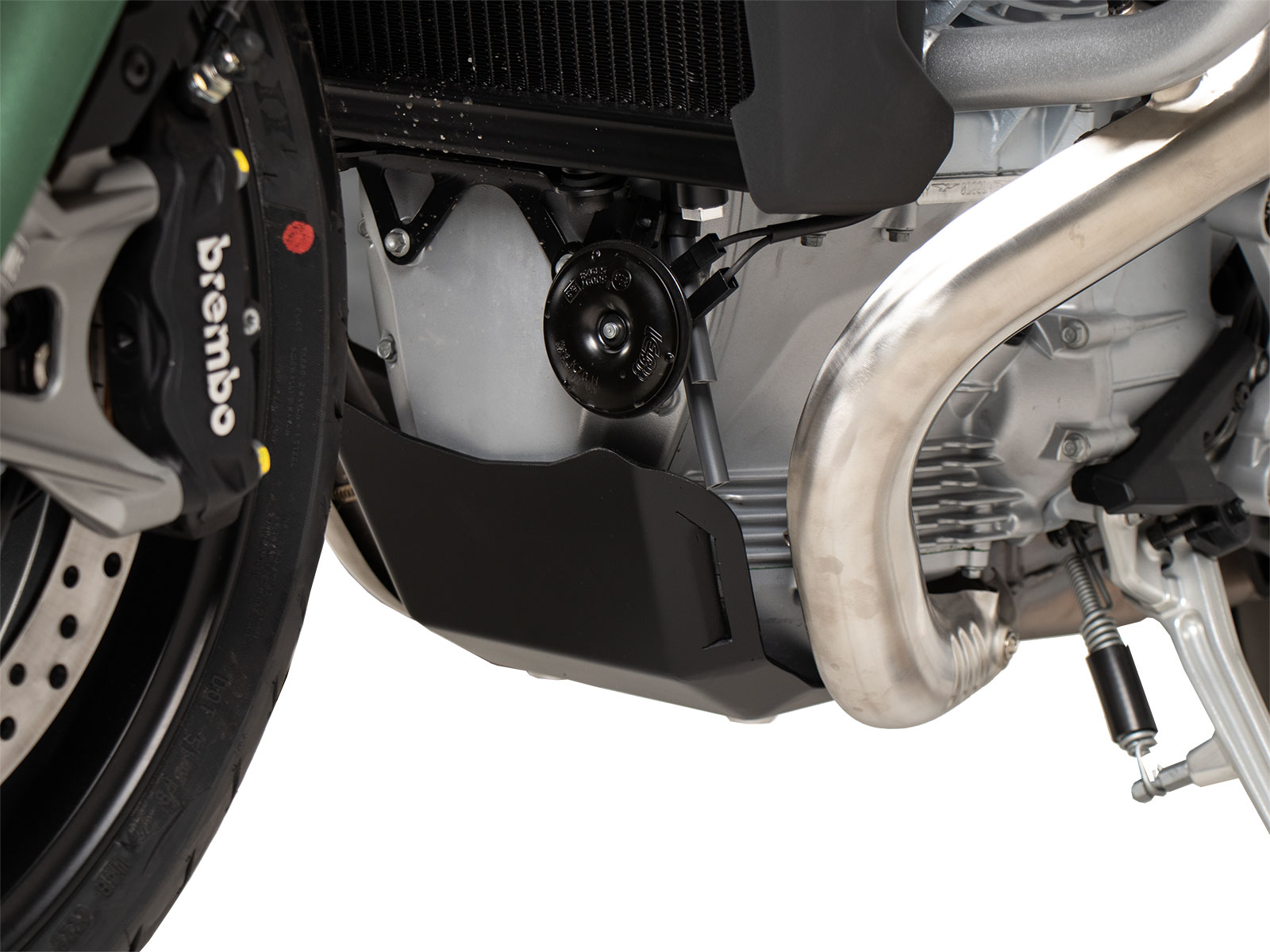 Bugspoiler schwarz für Moto Guzzi V100 Mandello /S Hepco & Becker