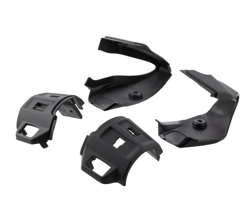 Abdeckung Schaltereinheit, links & rechts für Vepsa Primavera/​Sprint, schwarz matt