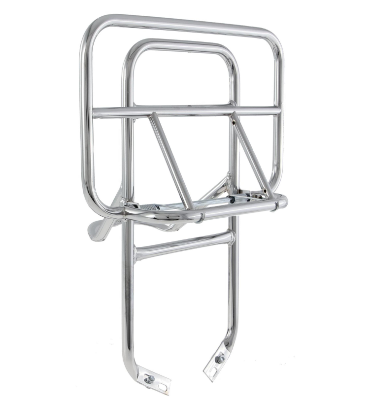 Gepäckträger hinten für Vespa PX 80-200ccm, klappbar, chrom