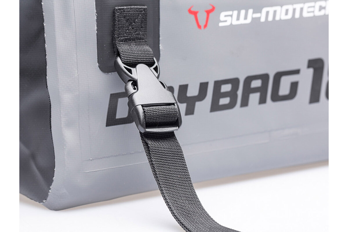 SW-Motech Drybag 180 Hecktasche für Aprilia ETV 1200 Caponord, grau / schwarz