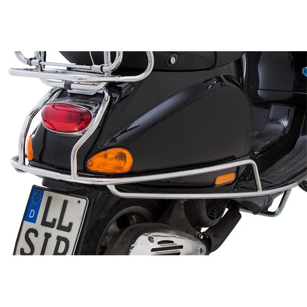 Sturzbügel hinten chrom für Vespa ET2/​ET4/​LX/​LXV/​S 50-150ccm Cuppini