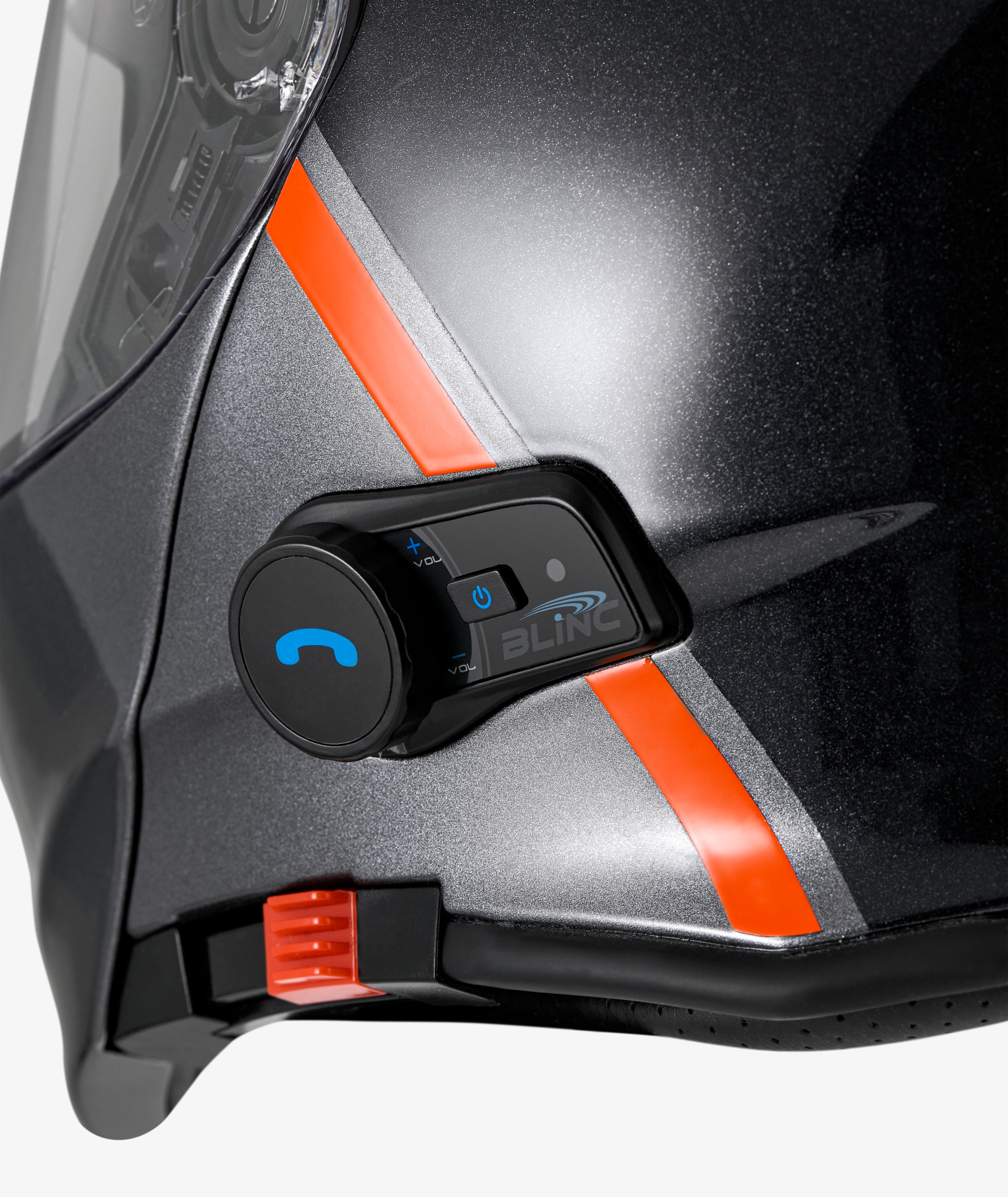 Moto Guzzi Helm „Modular BT“ schwarz mit Bluetooth