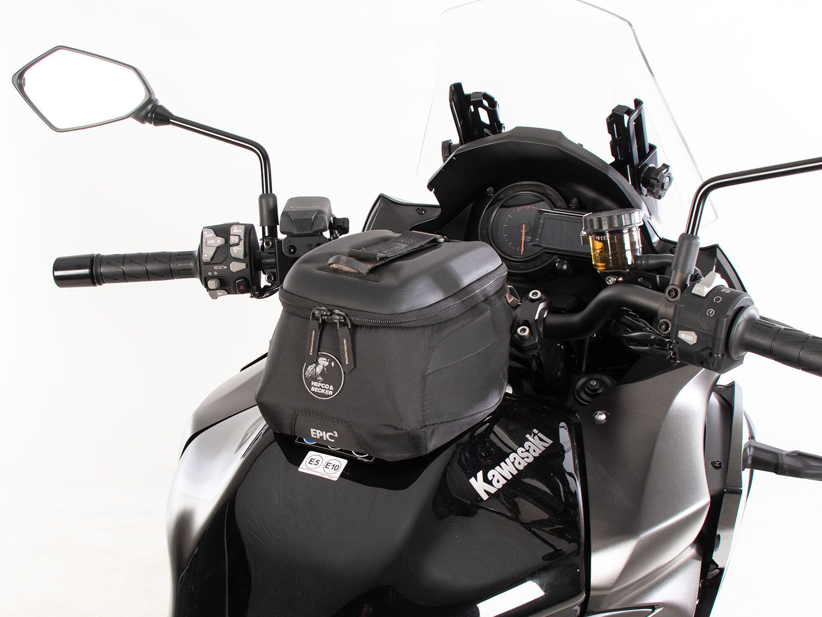 Tankring Basic inkl. Tankrucksackverschlusseinheit für Kawasaki Versys 1100/SE (25- ) Hepco & Becker