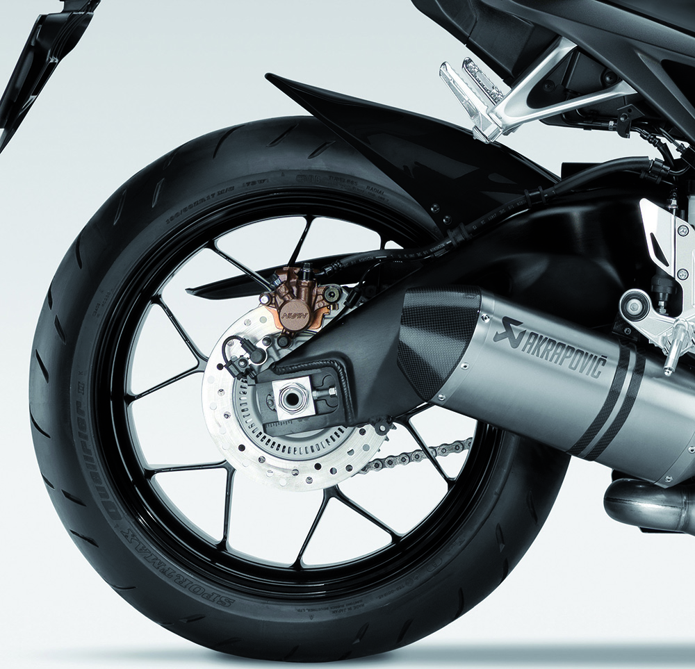 Hinterradabdeckung Graphite Black NHB01 Original Honda CBR1000RR Fireblade / SP