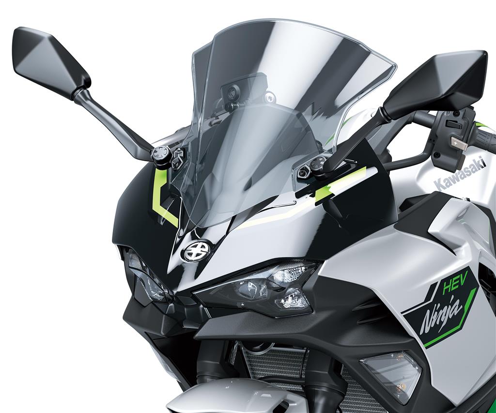 Große getönte Windschutzscheibe für Kawasaki Ninja 7 Hybrid (24-) Original Kawasaki