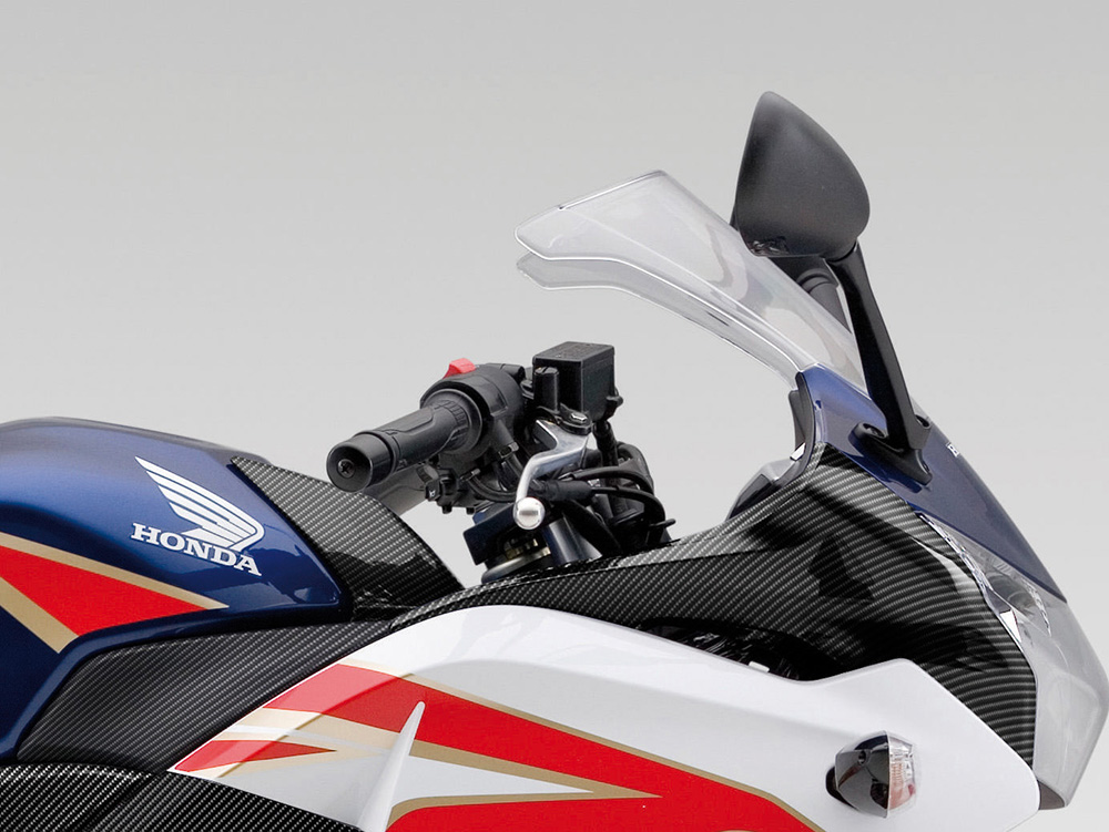 Original Honda CBR125R Tankabdeckung, Carbon-Look