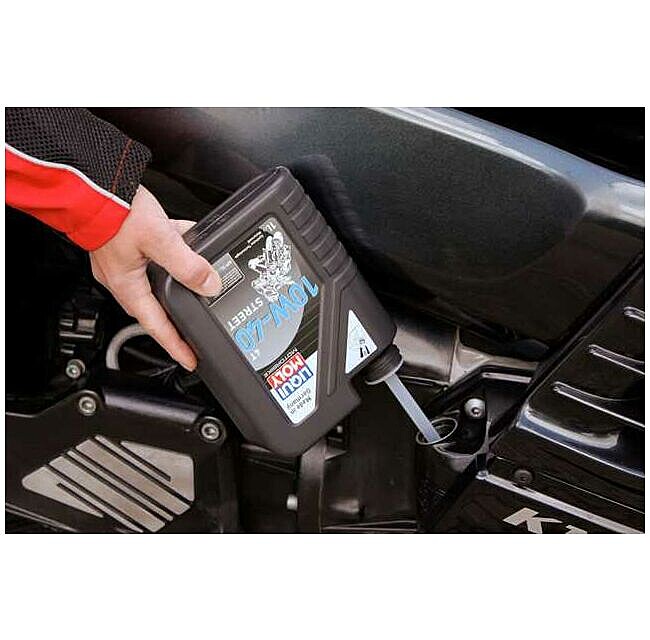 Liqui Moly Motoröl 4-Takt, 1 l, SAE 10W-40, Street, teilsynthetisch