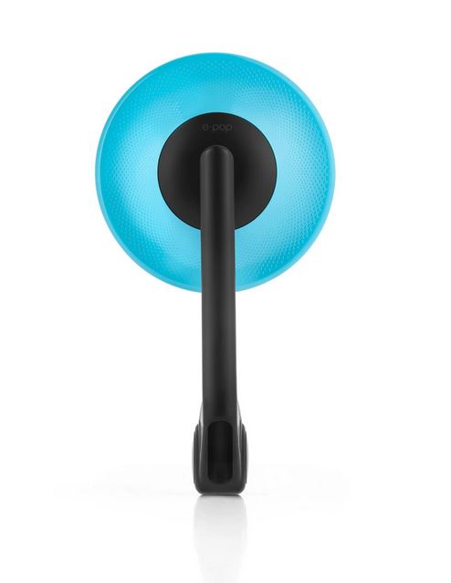 Lenkerendenspiegel RIZOMA E-POP links oder rechts für Vespa, schwarz/blau
