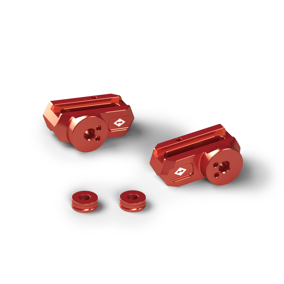 Farbiges Finish-Kit für MT-09 / MT-10 (Bj.21-23) Fußrastenanlage (B7N-FRSFN-00) Original Yamaha - b7