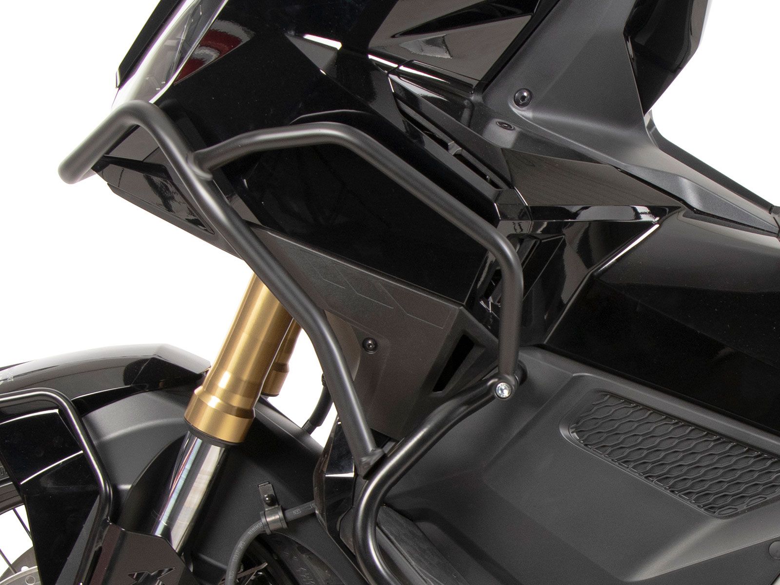 Frontschutzbügel schwarz in Kombination mit Motorschutzbügel für X-ADV 750 (25-) Hepco & Becker