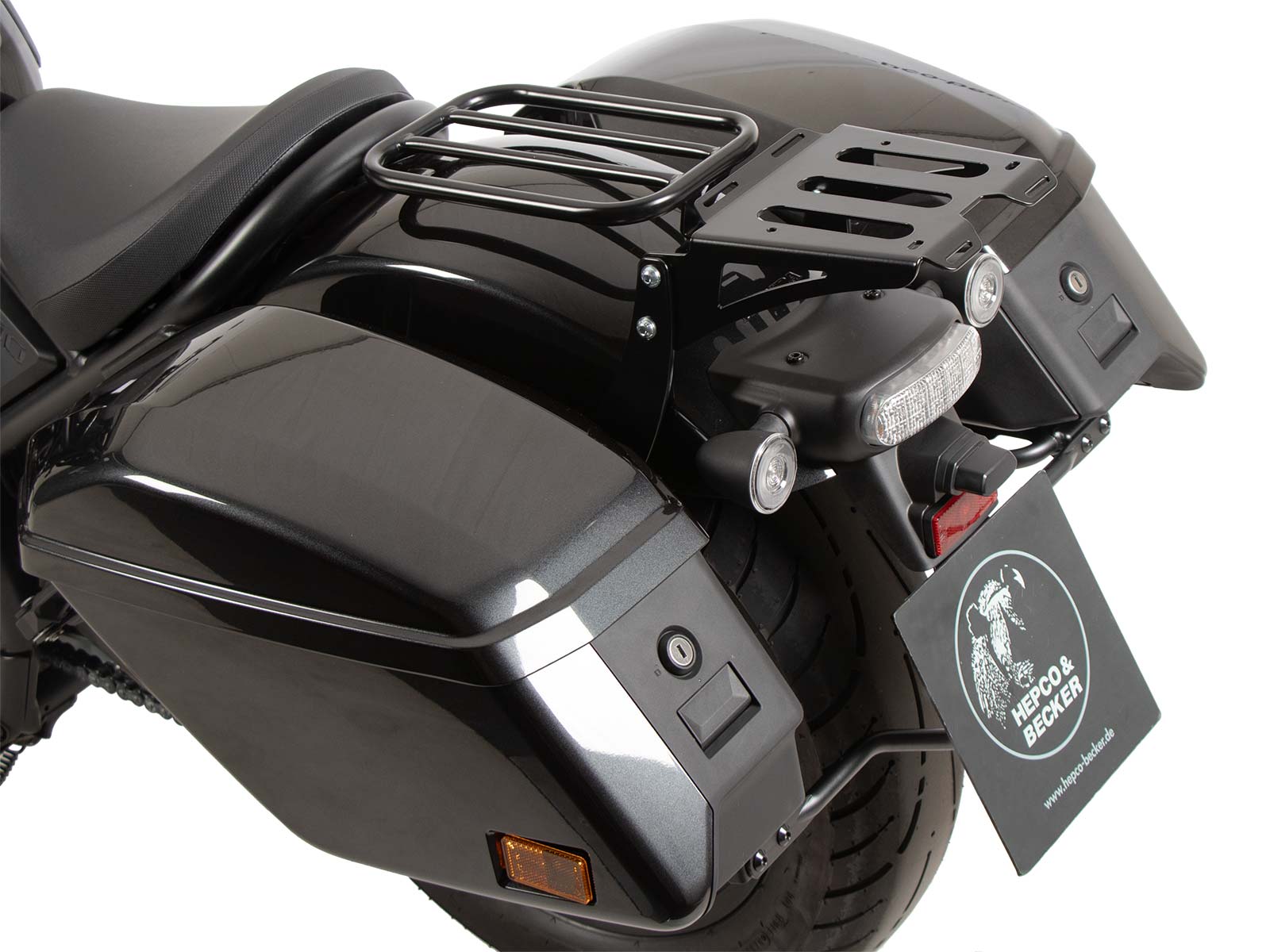Minirack Softgepäck-Heckträger schwarz für Honda CMX 1100 Rebel /DCT /SE (25-) Hepco & Becker