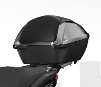 Top Case 35L inkl. Gepäckbrücke Forza 350 (2021-) NHC74M MAT ROBUST GREY METALLIC original Honda