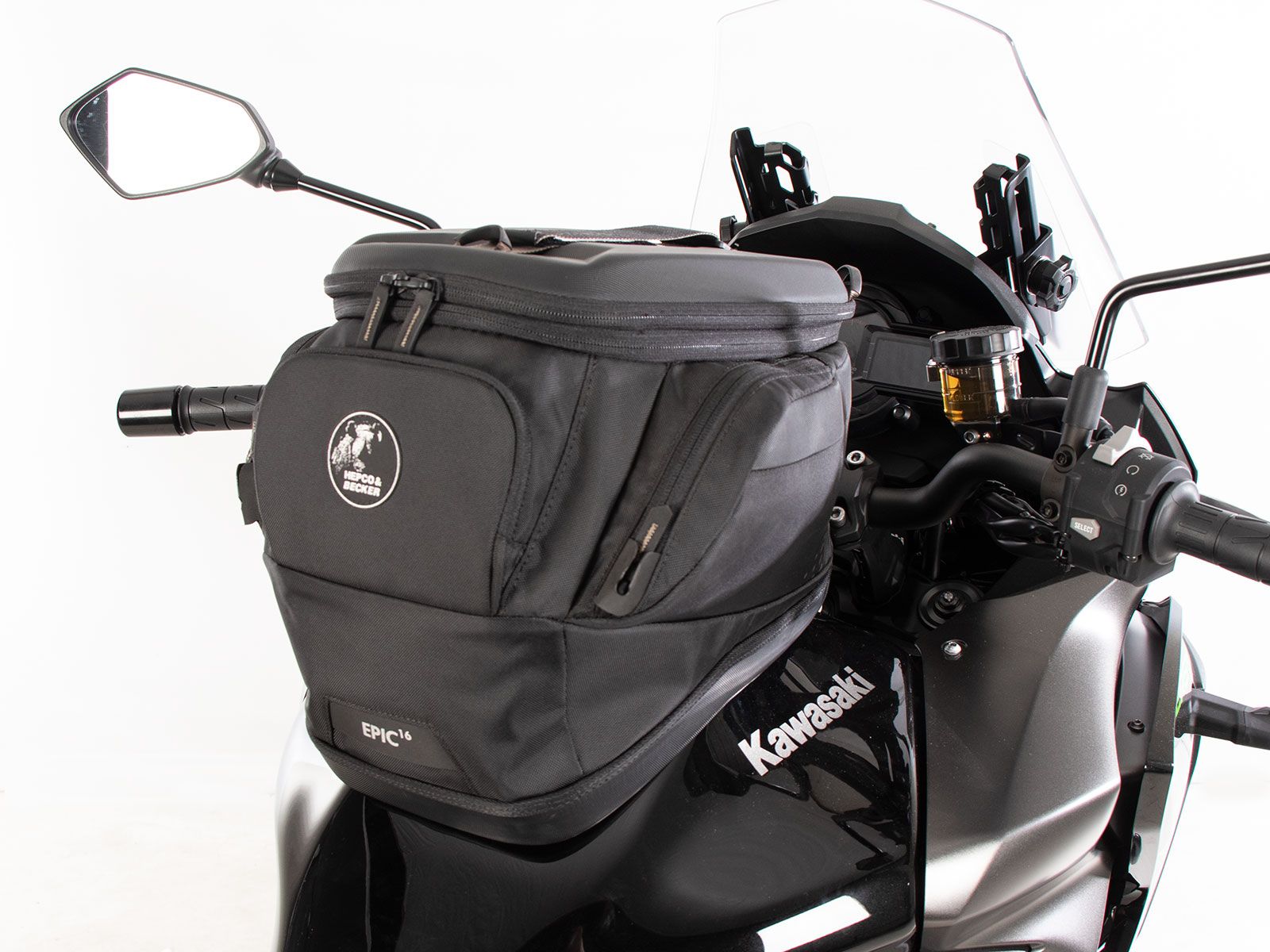 Tankring Basic inkl. Tankrucksackverschlusseinheit für Kawasaki Versys 1100/SE (25- ) Hepco & Becker