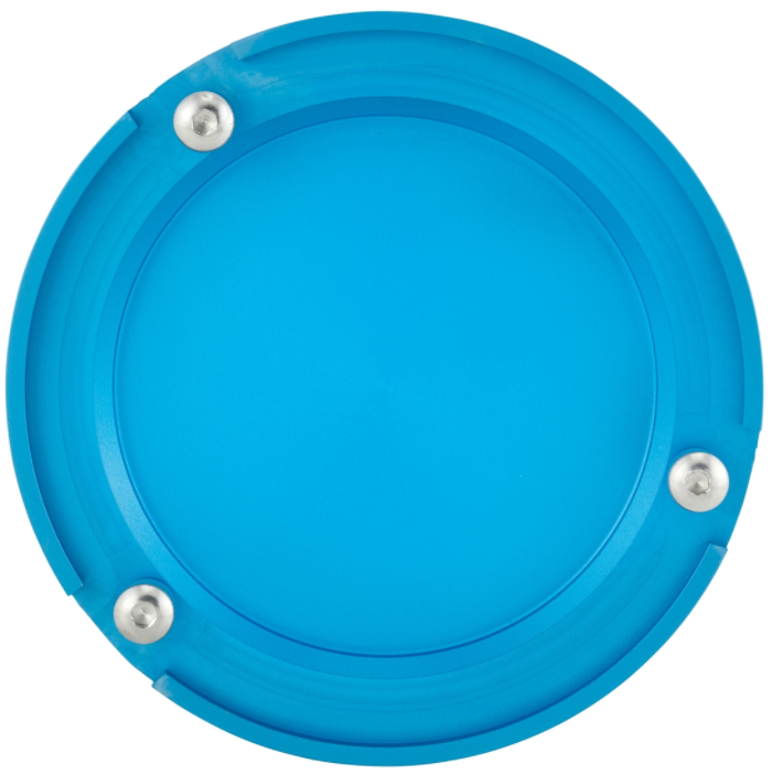 Abdeckung Variodeckel für Vespa Primavera/​Sprint 125-150ccm i.e. 3V 4T AC, blau matt