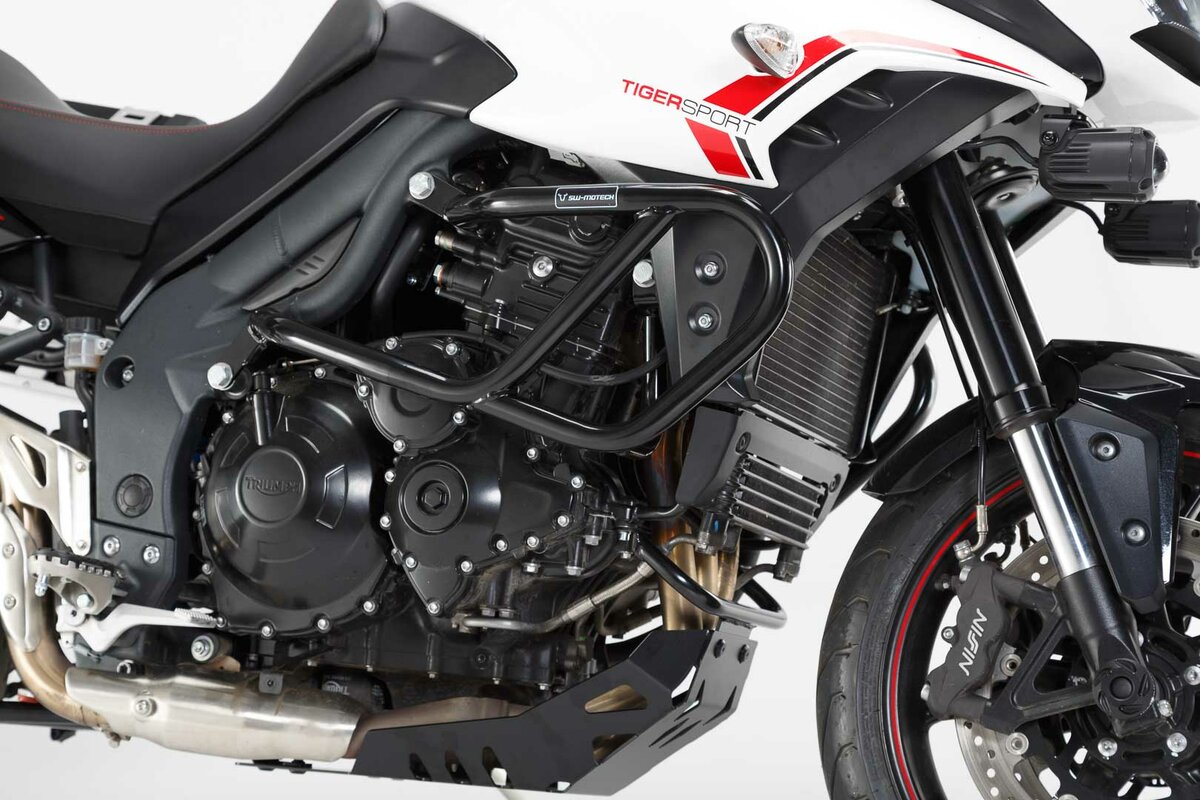 SW-Motech Sturzbügel für schwarz für Triumph Tiger 1050 Sport (13-)