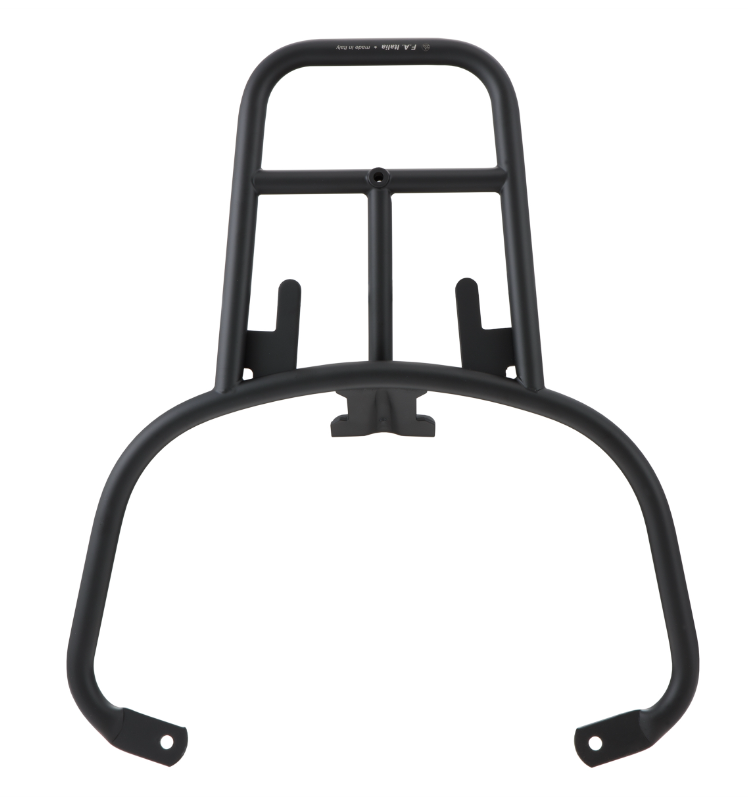 Gepäckbrücke hinten für Vespa LX /​LXV /​S 50-150ccm, schwarz