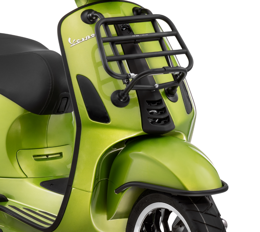 Stoßstange Kotflügel vorne für Vespa Primavera/​Sprint/Elettrica 50-150ccm, schwarz matt