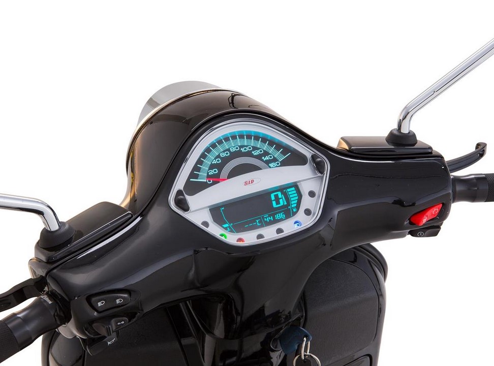 Drehzahlmesser/Tacho für Vespa GTS 250ccm (-'13), silber