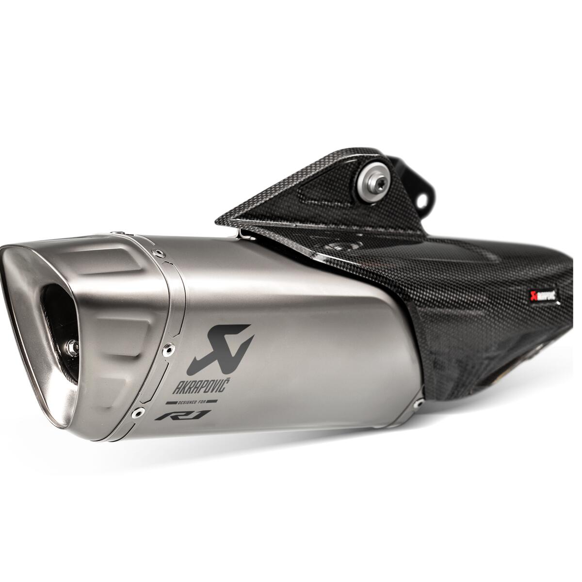 Slip-on-Titan-Schalldämpfer für YZF-R1 / YZF-R1M Akrapovic