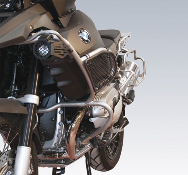 Tankschutzgitter für BMW R 1200 GS Adventure, Stahl, schwarz