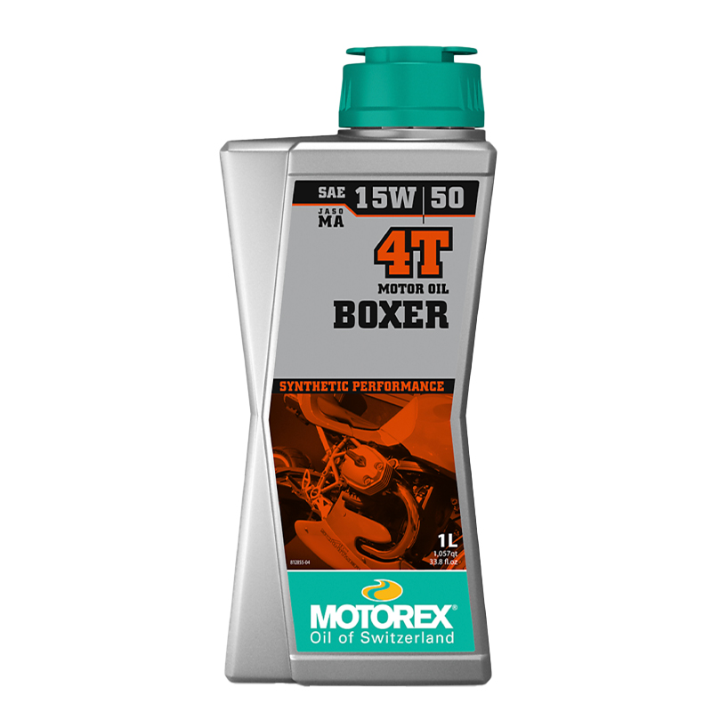Motorex Motoröl 4-Takt, 1 l, SAE 15W-50, Boxer, vollsynthetisch